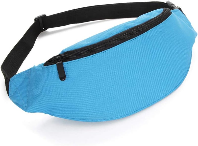 DAITET Crossbody Fanny Pack for Men&Women,Large Waist Bag & Hip Bum Bag with Adjustable Strap for Outdoors Workout Traveling Casual Running Hiking Cycling - Image 1